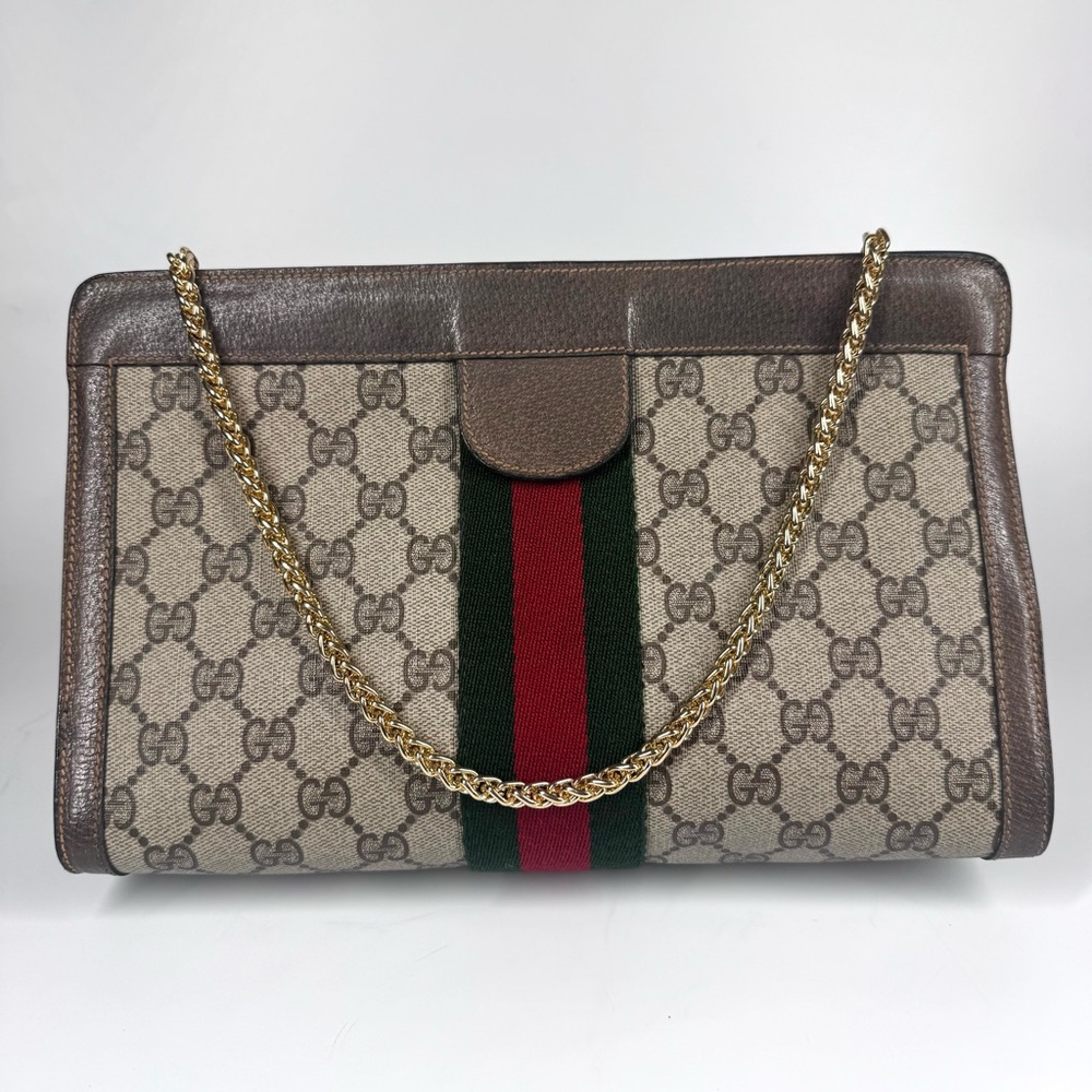 Gucci Ophidia Sherry line GG Monogram Accessory Collection Clutch Crossbody Bag - Picture 15 of 17
